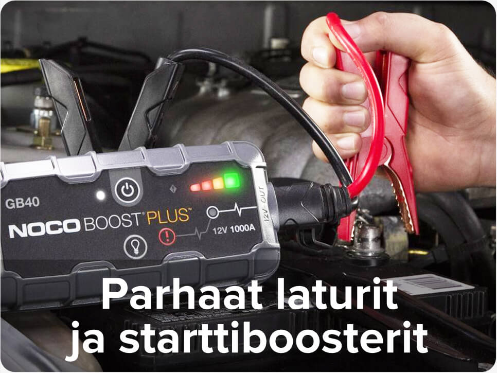 Laturit ja starttiboosterit