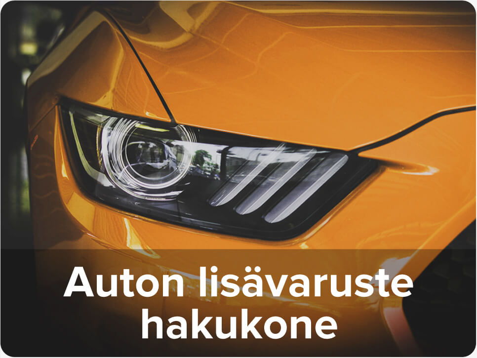 Auton lisävarustehaku