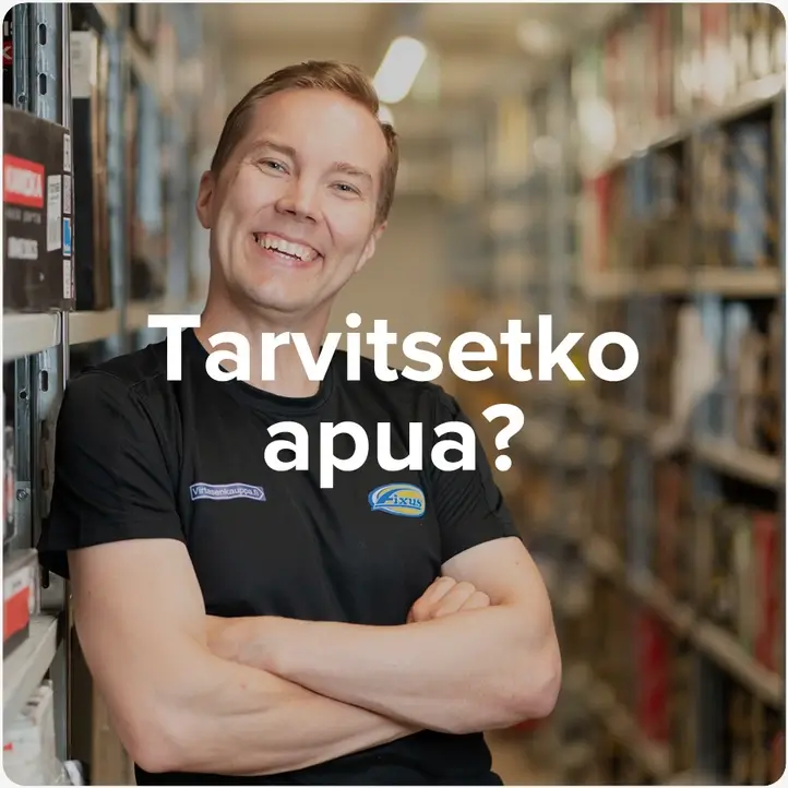 Tarvitsetko apua