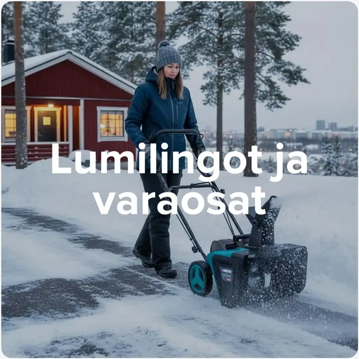 Lumilingot ja varaosat