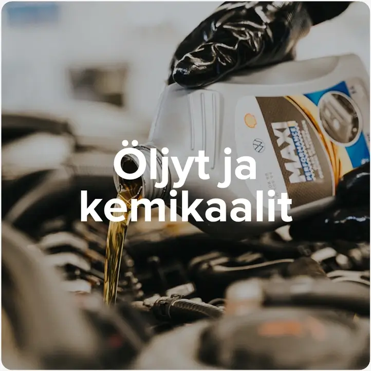 Öljyt ja kemikaalit