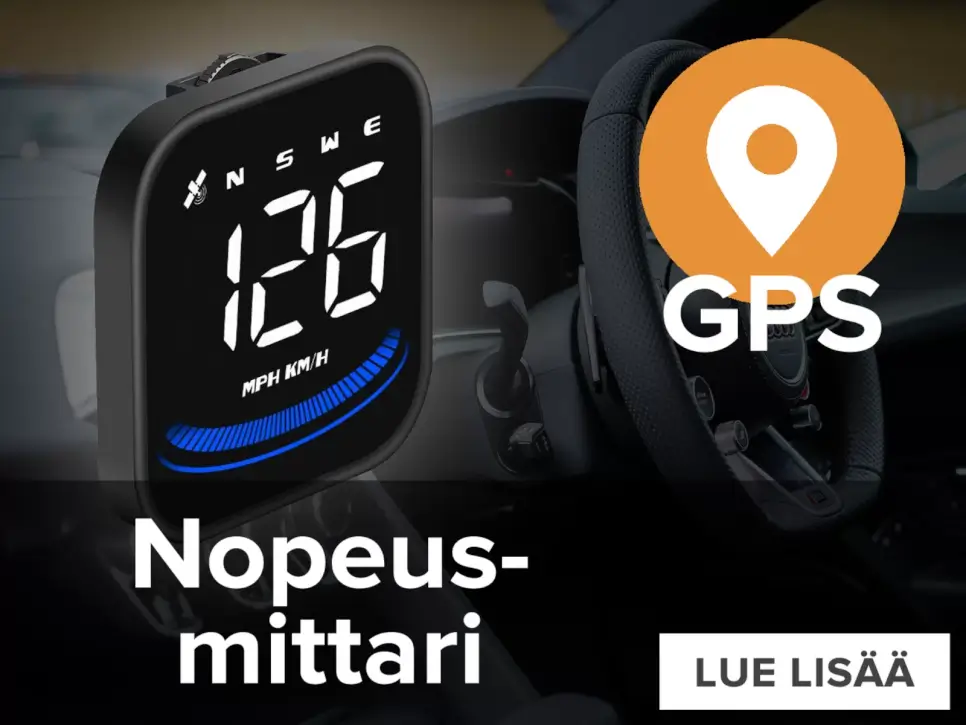 GPS nopeusmittari