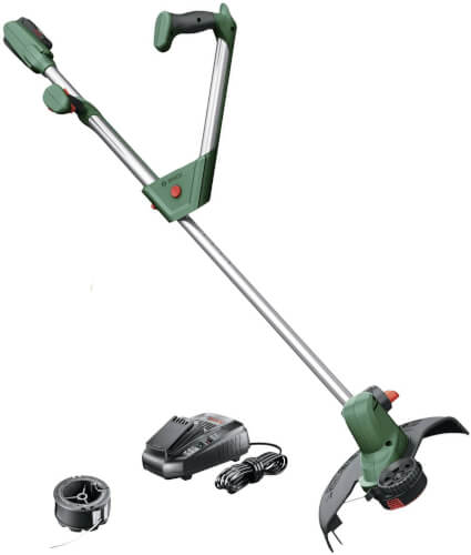 Akkutrimmeri UniversalGrassCut 18V-26 + akku ja lisäsiima, Bosch