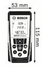 Laseret&auml;isyysmittalaite GLM50 prof, Bosch - Laseretäisyysmittalaite GLM50 prof