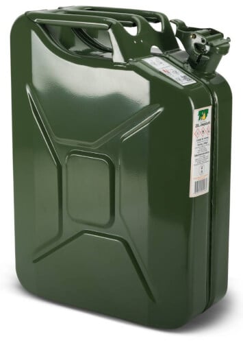 Jerrykannu 20 l, vihreä