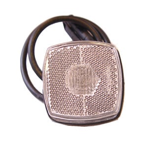 Etu&auml;&auml;rivalo 0,5 m johdolla, kirkas, Squarepoint, Asp&ouml;ck