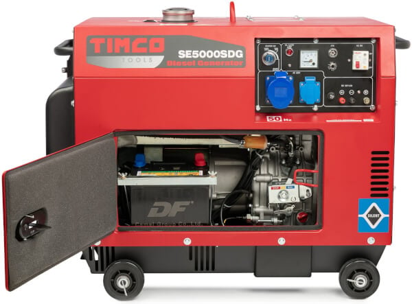 Aggregaatti SE5000SDG Silent (4,5 kW), Timco