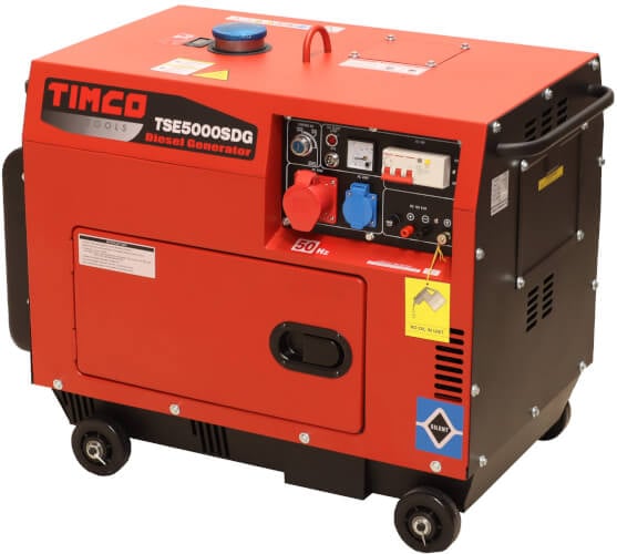 Aggregaatti TSE5000SDG Silent (4,2 kW), Timco