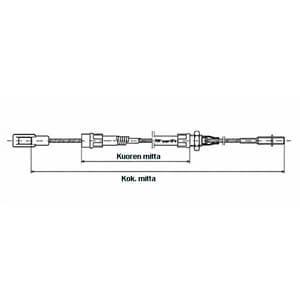 Jarruvaijeri 800 silmukka 15x7 (AL-KO BPW Knott Peitz Schlegl)