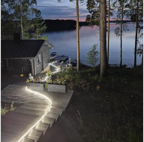 LED-valonauha ulkokäyttöön 40 m, Brightsolar