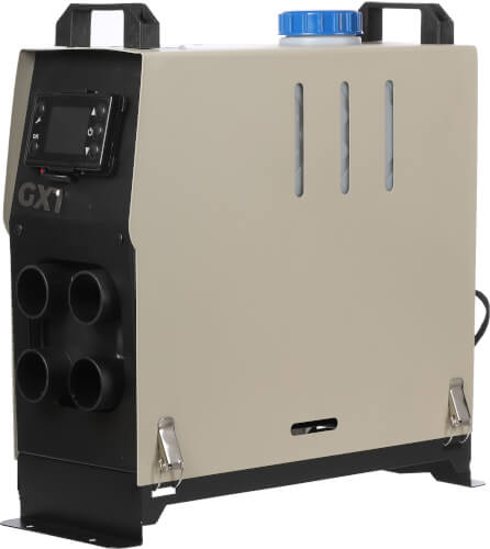 Polttoainek&auml;ytt&ouml;inen pienl&auml;mmitin 4 kW, 12 V, GXT