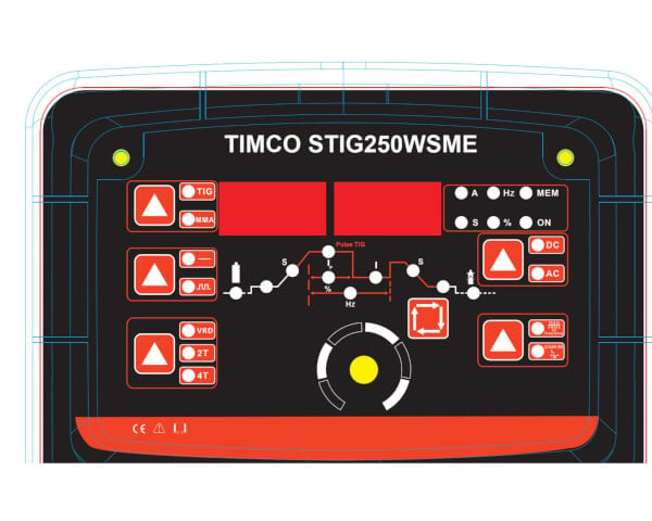 Pulssi-invertteri STIG250WSME TIG, Timco Alennuksella! - 629,00 EUR 💙