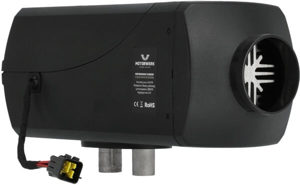 Polttoainek&auml;ytt&ouml;inen ilmal&auml;mmitin 5 kW, 12 V, Motorwerk