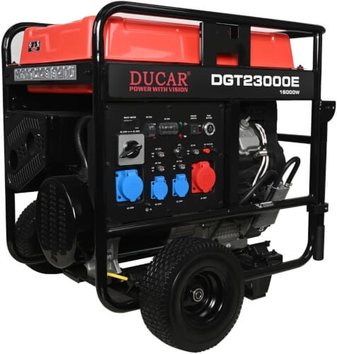 Aggregaatti DGT23000E (17 kW), Ducar
