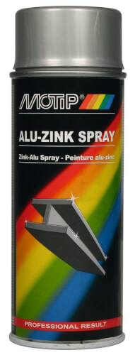 Alumiini-sinkkispray, 400 ml, Motip