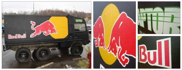 Lavapinnoite Raptor, musta, 3,8 l, U-Pol