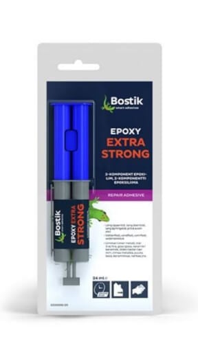 Epoksiliima Extra Strong 24 ml, Bostik