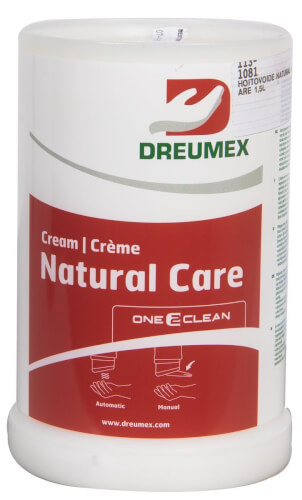 Käsien hoitovoide Natural Care 1,5 l, Dreumex