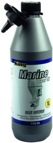 Vaihteistoöljy Marine Gear 80W90, 1 l, King