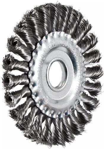 Lautasharja INOX palmikoitu 125 x 22,2 mm, Finbullet