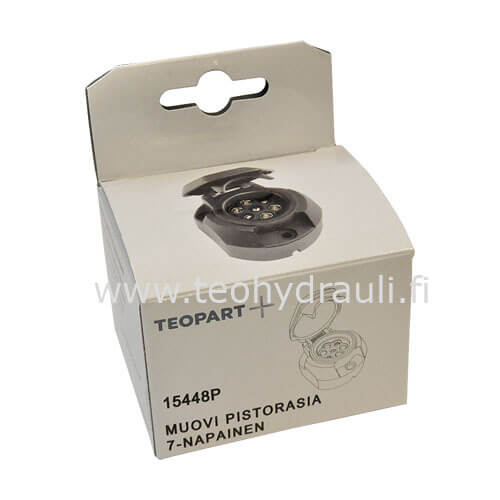 Muovi pistorasia 7-nap. (403001P )