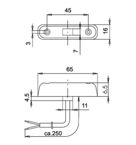 Led-etuäärivalo (valkoinen), Jokon - Led-etuäärivalo 12 V