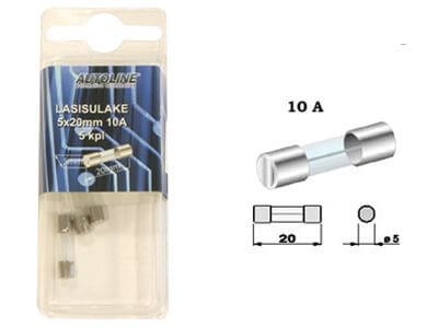 Lasisulake 10 A, 5 x 20 mm, Autoline