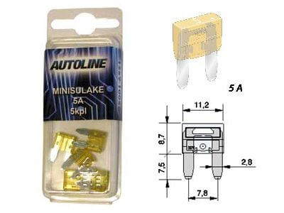 Sulake mini GM 5 A, Autoline