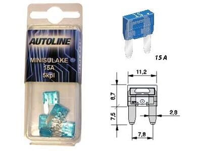 Sulake mini GM 15 A, Autoline