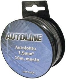 Johto 1,5 mm&sup2;, Autoline - Musta 10 m