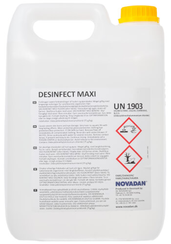 Desinfiointiaine 5 l, Desinfect Maxi