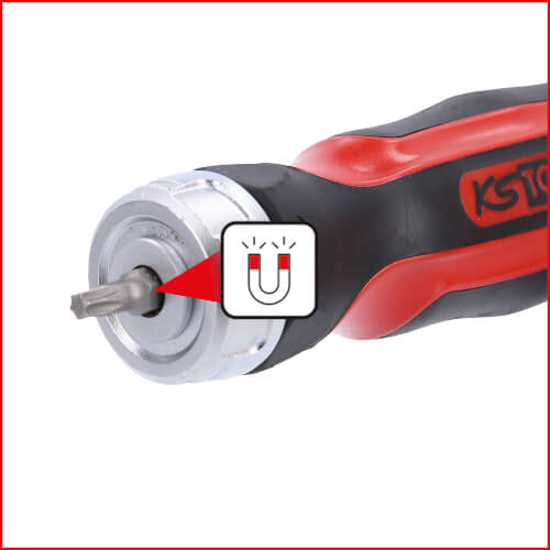 R&auml;ikk&auml;k&auml;rkiruuvinv&auml;&auml;nnin 1/4" 12 in 1, KS Tools