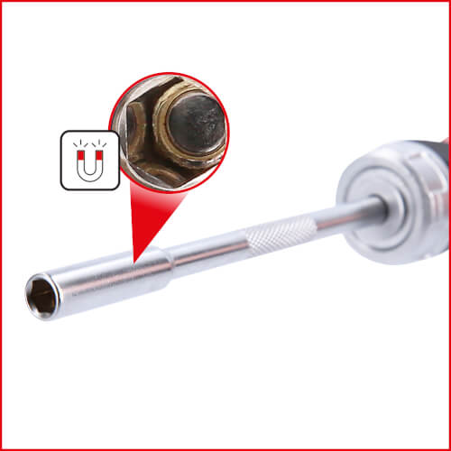 R&auml;ikk&auml;k&auml;rkiruuvinv&auml;&auml;nnin 1/4" 12 in 1, KS Tools