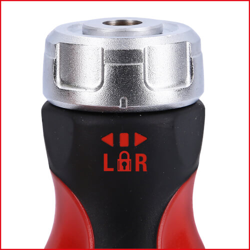 R&auml;ikk&auml;k&auml;rkiruuvinv&auml;&auml;nnin 1/4" 12 in 1, KS Tools