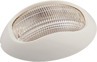 Per&auml;valo, valkoinen runko, LED Autolamps
