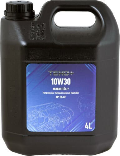 Moottoriöljy 10W-30, 4 l, Teho+