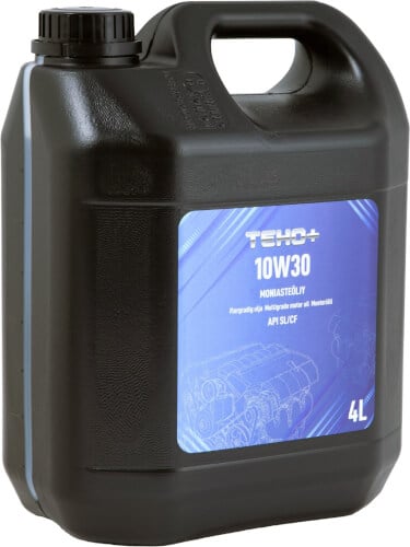 Moottoriöljy 10W-30, 4 l, Teho+