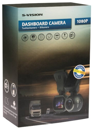 Autokamera HD 1080P, S-Vision