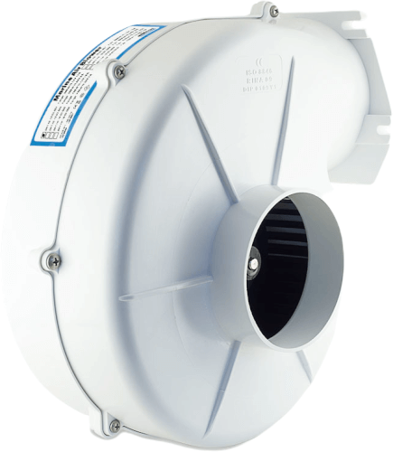 Simpukkapuhallin 4", 12 V, Albin Pump Marine