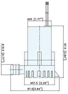 Pilssipumppu, max. 18,9 l/min, 12 V