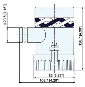 Pilssipumppu, max. 63,1 l/min, 24 V