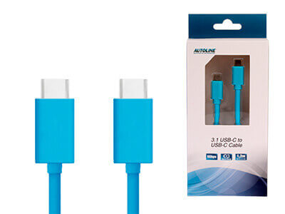 USB-C / USB-C kaapeli 1,2 m, Autoline