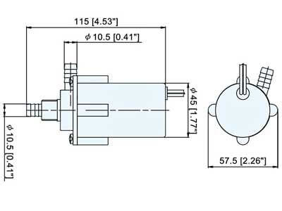 Minipumppu ja hanasarja 12/24 V