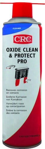 S&auml;hk&ouml;liittimien puhdistusaine Oxide Clean &amp; Protect, CRC