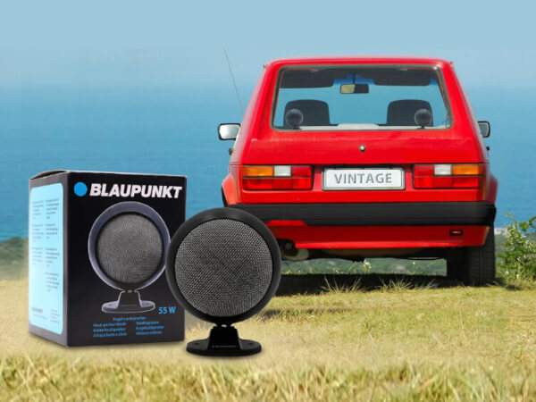 Pallokaiutin retro, 3,5", Blaupunkt