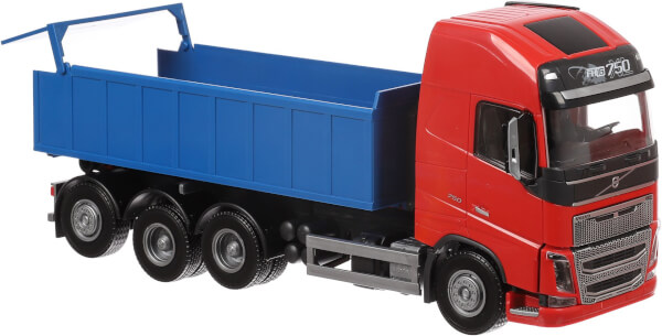 Volvo FH 750 kuorma-auto kahdella vaihtolavalla (1:25), Emek