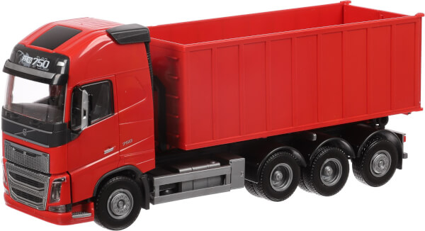 Volvo FH 750 kuorma-auto kahdella vaihtolavalla (1:25), Emek