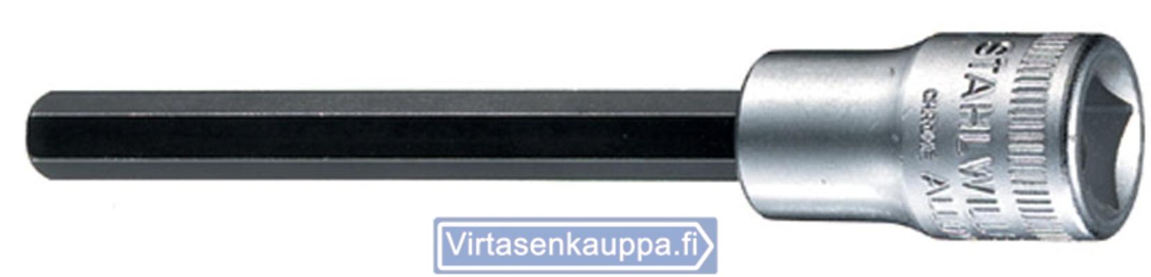 Kuusiokolohylsyavain 3/8&quot;, Stahlwille 1049/3049 - Avainväli 7 mm, pituus 100 mm