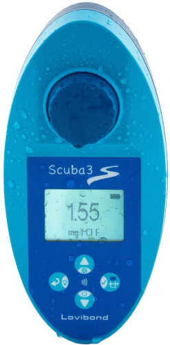 Scuba 3s Smart vesiarvojen mittauslaite, Lovibond