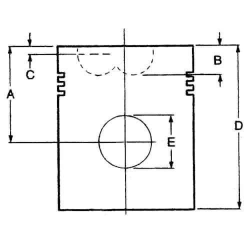 Mäntä STD 4-renkainen FO 81877563